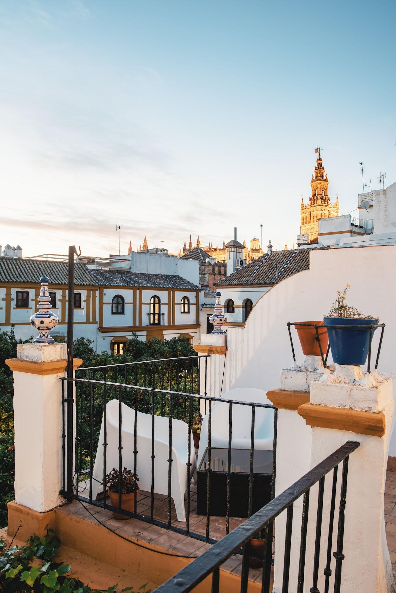 Hotel Boutique Elvira Plaza Sevilla Bagian luar foto