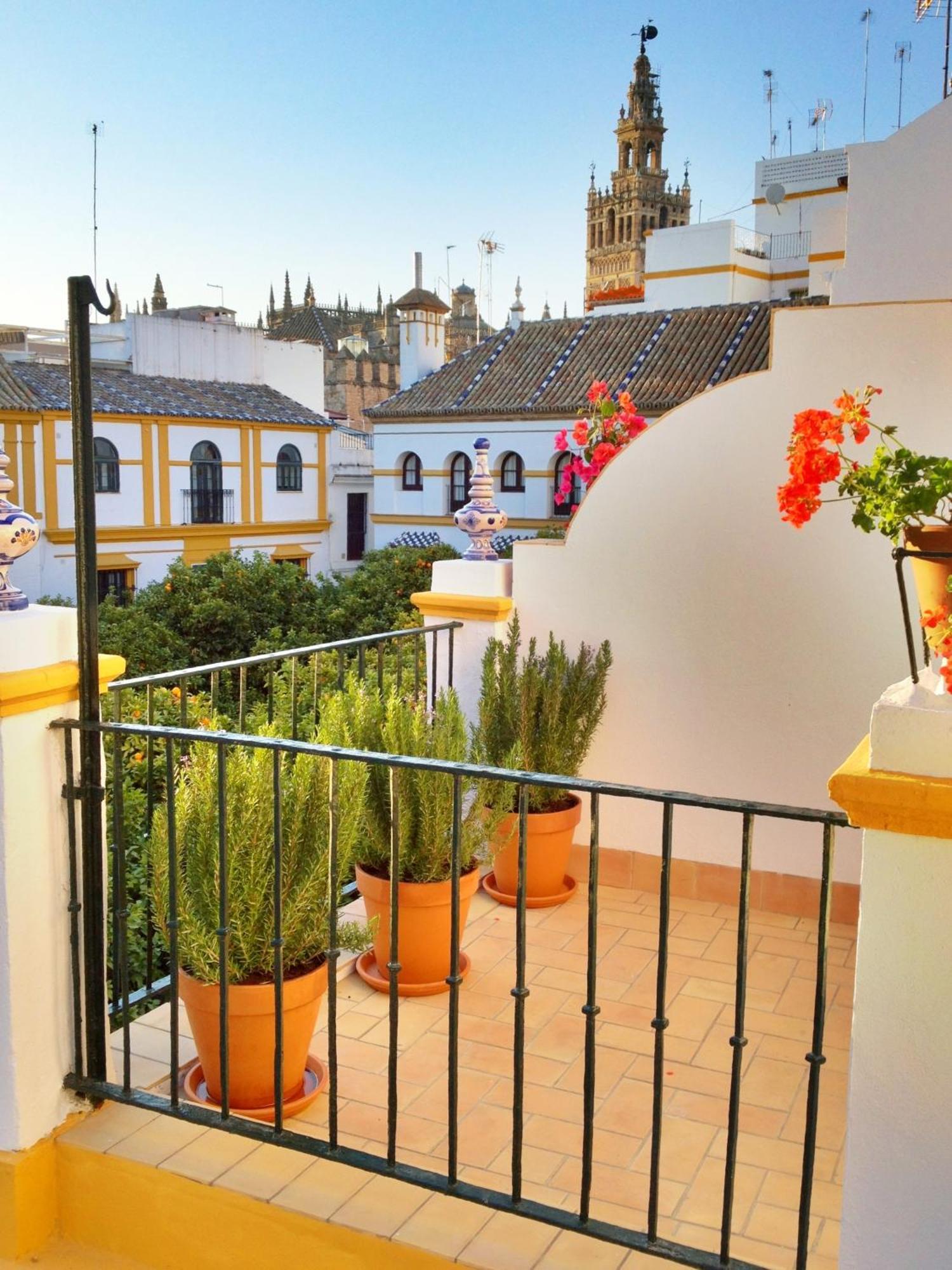 Hotel Boutique Elvira Plaza Sevilla Bagian luar foto